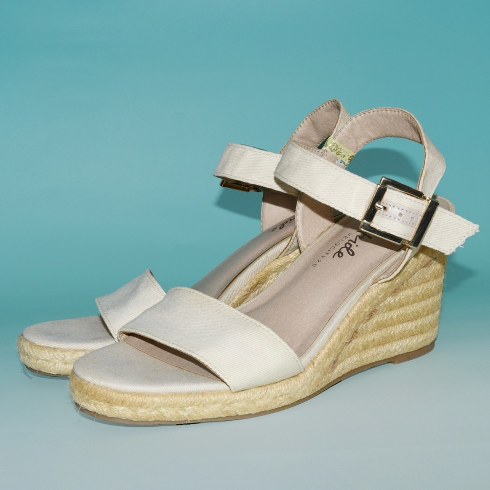 LifeStride Espadrilles Wedges Sandal Heel